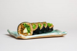 Sake sashimi roll